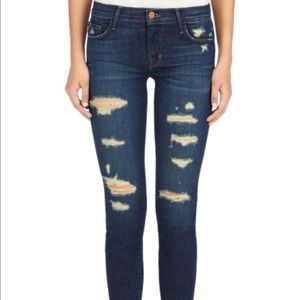 NWT J Brand Cropped Low Rise Jeans Size 28.